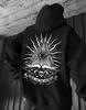 European and American Wish Independent Station Tide Brand Pattern Hooded Sweater Supports a Custom-made