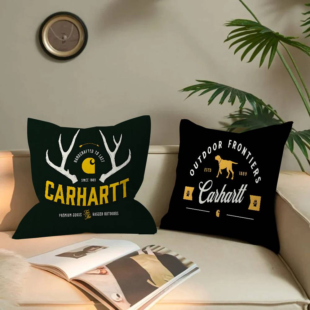 C-Carharttes Pillow Cushion Cover Pillowcase Living Room Sofa Home Decor Customized