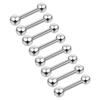 F136 Titanlegierung Kugel-Kugel Innengewinde Schmuck: Lippen-/Ohr-/Brustwarzen-/Zungenpiercings.