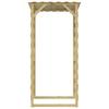 Vidaxl Gazebo da Giardino con Tetto, 3 Pezzi, 100X90X200 Cm, Pino