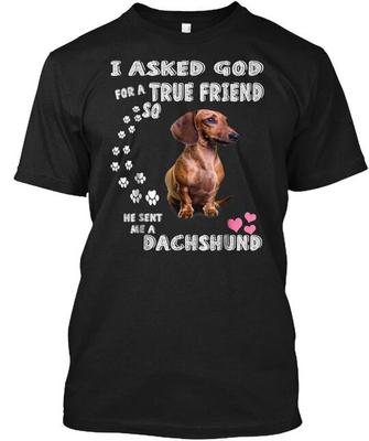 Dackel Geschenk Hunde Liebe T-Shirt