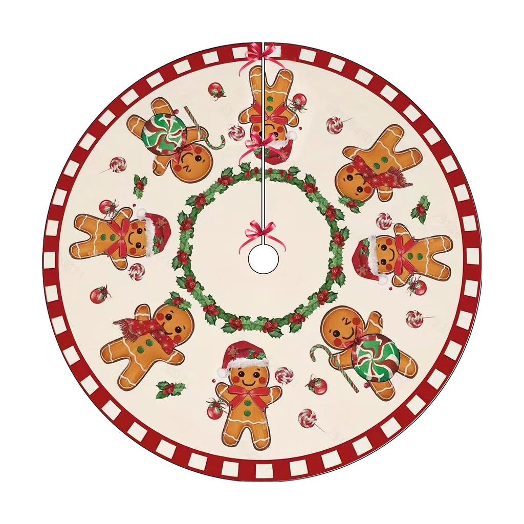 Decorațiuni de Crăciun cu fustă de brad