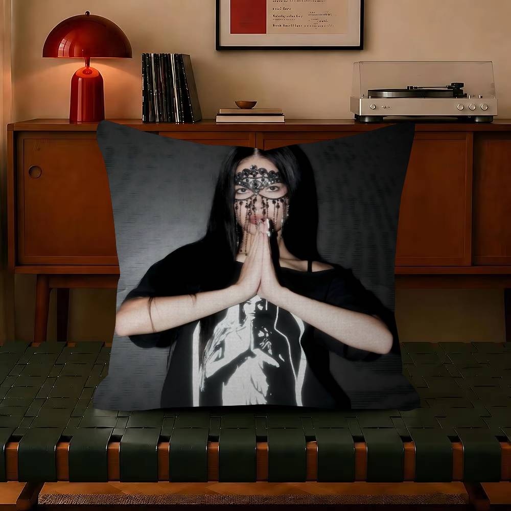 Molly SSantana Rapper Decorative Pillowcase Square Pillowcase Home Office Decorative Cushion Cover