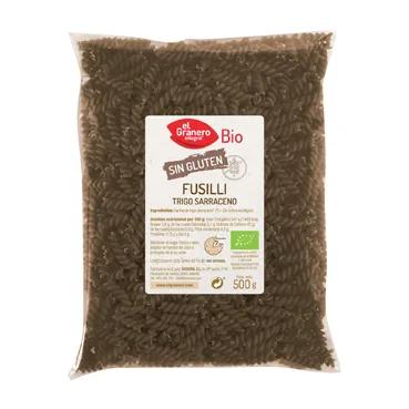 Granero Fusilli De Trigo Sarraceno Bio Sgluten 500 Gramos