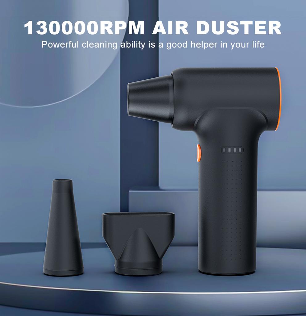 Mini Turbo Jet Fan 130000 RPM Wind Speed 55m/s Brushless Motor Handheld Duct Fan High-Performance Cyclone Turbo Jet Blower
