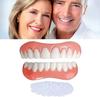 2 Pairs of Dentures, Prosthetic Teeth, Super Comfortable False Teeth, Perfect Fit, Flexible, Practical, Whitening Teeth, Natural and Comfortable Fit,