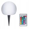 Solar Ground Spike Ball RGB Lamp , 1 Piece