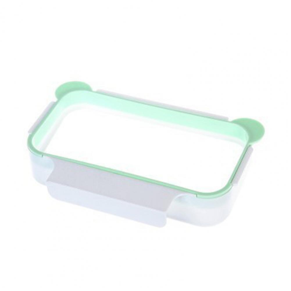 Küchenschranktür Korb Hängender Mülleimer Türrückendesign Stabiles Regal Abfalleimer Müllbeutelhalter Badezimmerzubehör