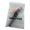 LAGERFEUER Hexagonal Fire Starter, Ferrocerium, Genuine Leather Cord, Flint, Camping Fire Starter, Survival Tool, 127mm