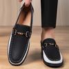 2025 Men's Genuine Leather Loafers Slip-On Comfortable Casual Shoes All-match Dress Shoes for Men Business Classic Penny Flats