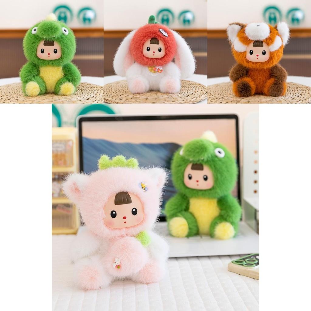 Strawberry Cat Plush Toy With Short Pile Soft Plush For Kids And Collectors