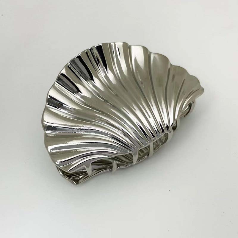 Fashion Gold Color Metal Shell Hair Claws Hairwear for Women Sweet Clip Crab Clamps Hair Clips Claw Clip Trendy Hair Accessories