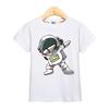 Children Summer Tops Astronaut Cartoon Fashion T-shirt Baby Boys Short Sleeves Shirt Clothing Shirt