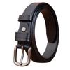 Women's Retro Genuine Leather Belt - Top Layer Cowhide with Pin Buckle, Versatile for Denim and Trousers.