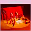 Wooden Fire Scene Construction Building Block Toys Play Set For Parent Child Interaction