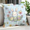 cute Sleeping Bunnies Pillow Cushion Cover Cushion Cover Set Pcs x x x Pillowcase Decorative Sofa Home Decor