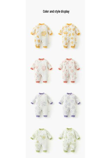 Autumn/Winter Baby Padded Romper: Newborn Warm A-Class Thickened Outerwear