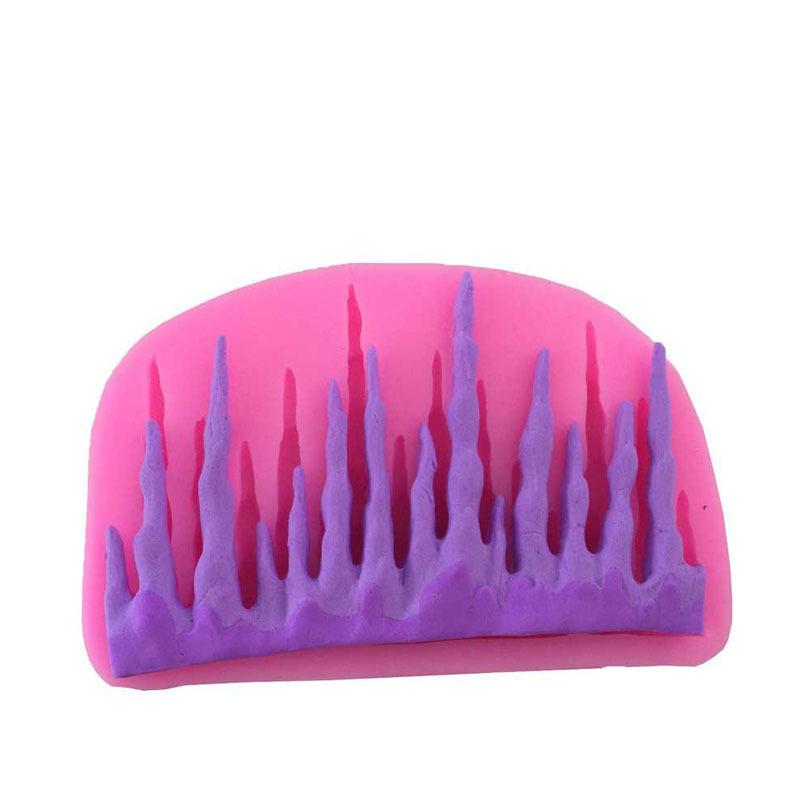 Plastic Baking Tools Cake Decoration Ornaments Fortune Happiness Longevity Spring Loaded Cutting Mold Sugar Art Moulds