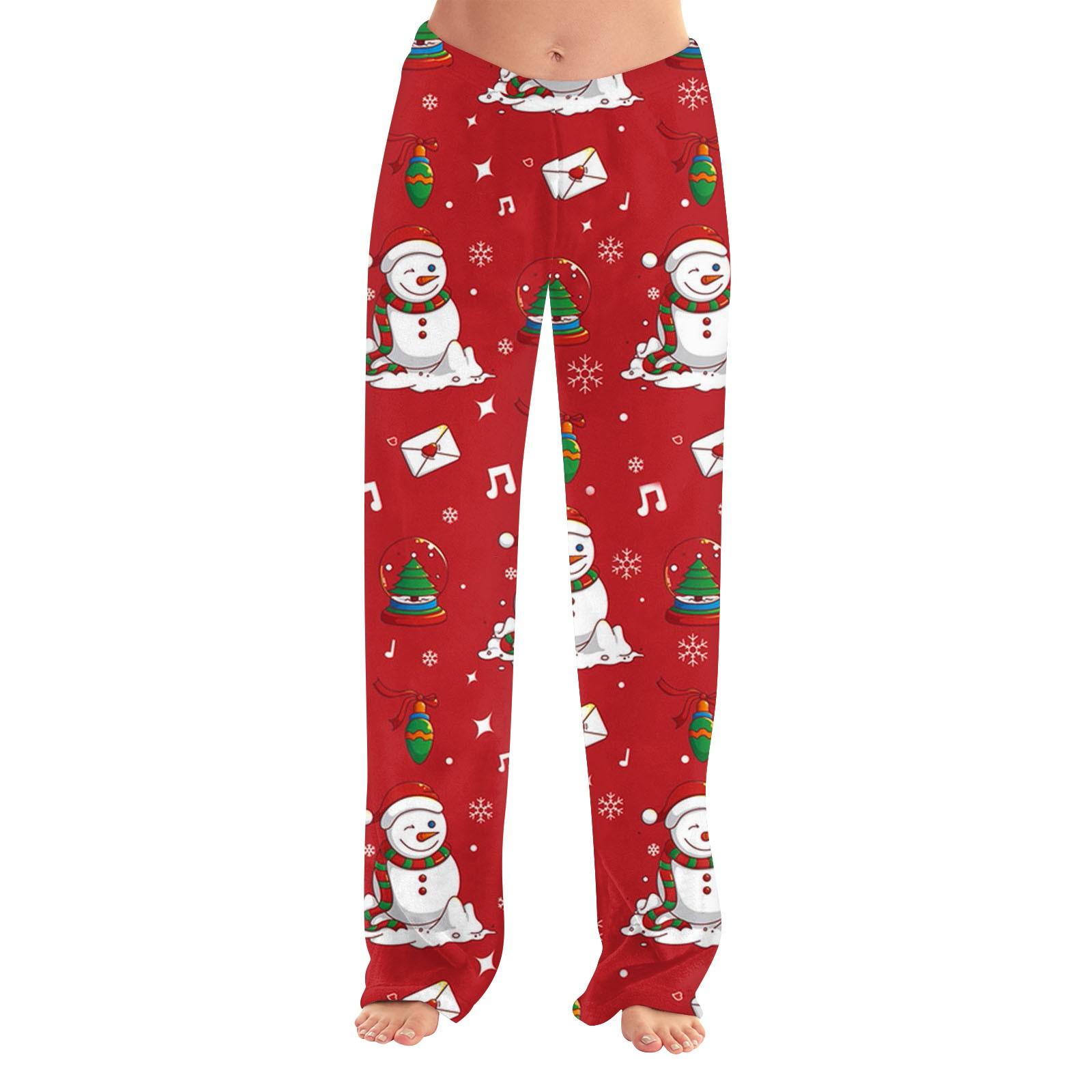 

Женские зимние клетчатые брюки, длинные брюки, спортивные брюки L