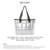 Large Puffy Shoulder Bag Filled Cotton Soft Padded Winter Handbag Women Pillow Shopper Bag for