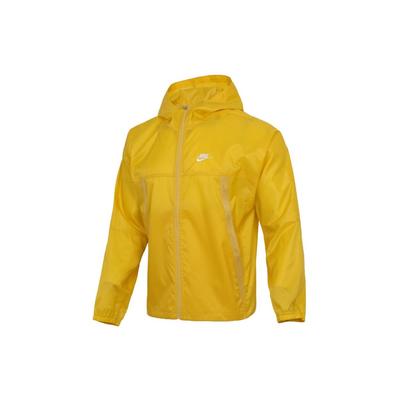 Wvn Jkt Revival Solid Color Sports Casual Jacket Men Outerwear Yellow DC6978-761