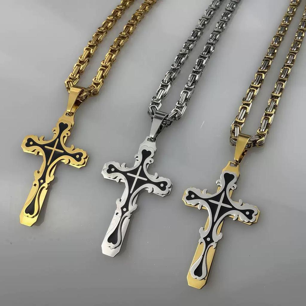European and American Fashion Trend Stainless Steel Men's Pendant