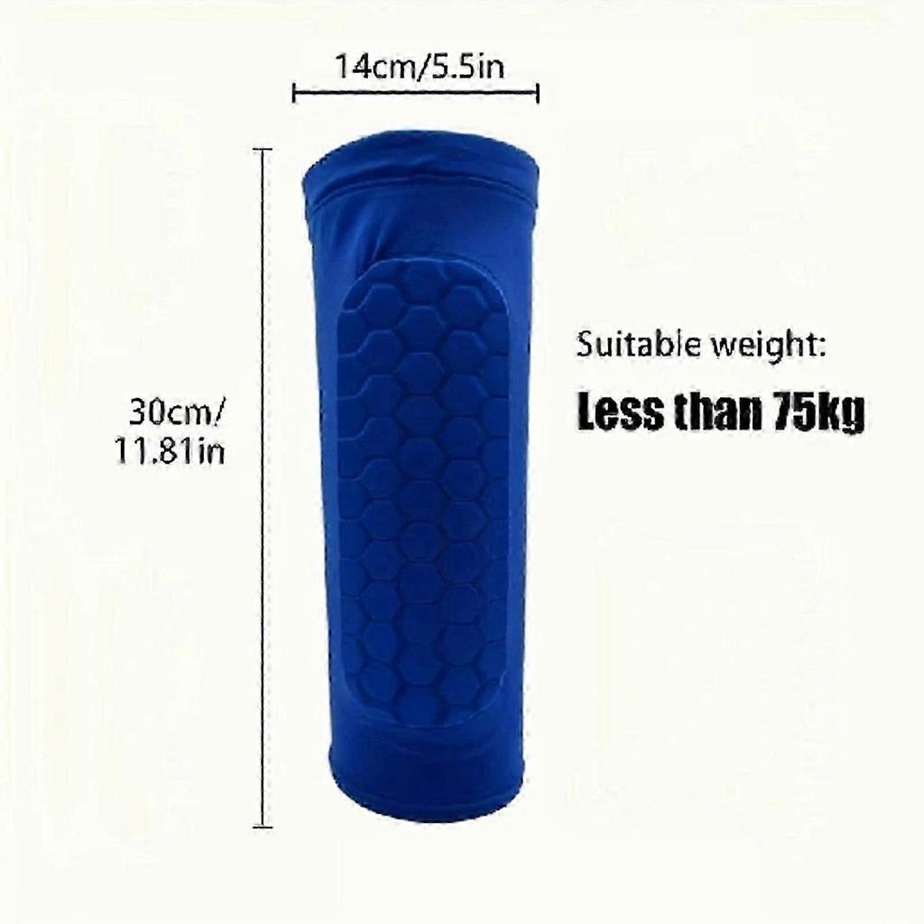 Football Shin Pad For Adult Teen Kid Slip Resistant Breathable Soccer Shin Guards Football Compression Leg Shin Sleeves White M