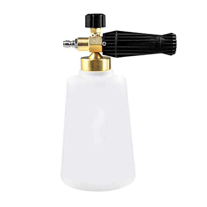 High-Pressure Adjustable Car Wash Foam Gun with Five-Color Nozzle