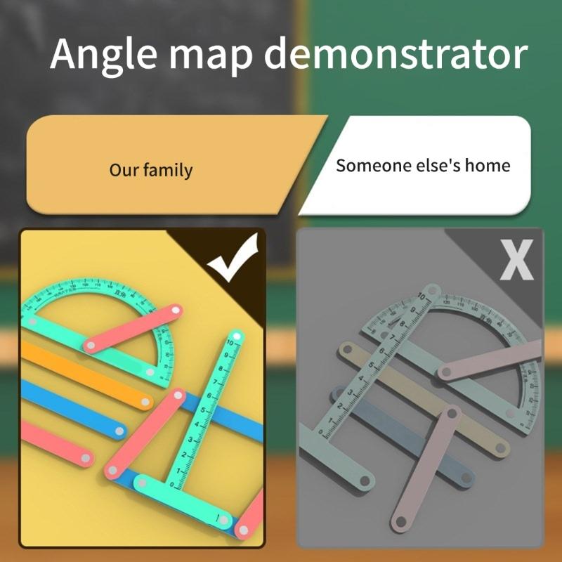 Educational Magnetic Demonstrator Building Set For Geometry Shape Construction And Interactive STEM Activities