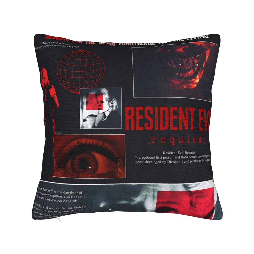 Pillow Cover Residents Evils 9 Morden Pillow Case For Sofa Home Decoration Pillowcases