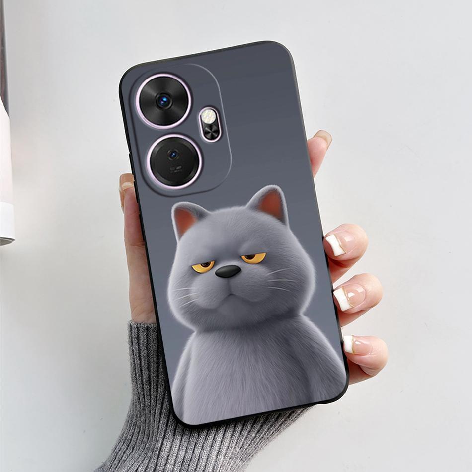 

For Itel P55 Plus 4G Phone Case P663LN Luxury Fashion Marble Soft TPU Silicone Shockproof Cover For Itel P55Plus 4G Fundas Coque Itel P55 Plus 4G