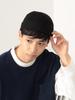 Beams Heart Low Knit One Size Men's Cap, Black,