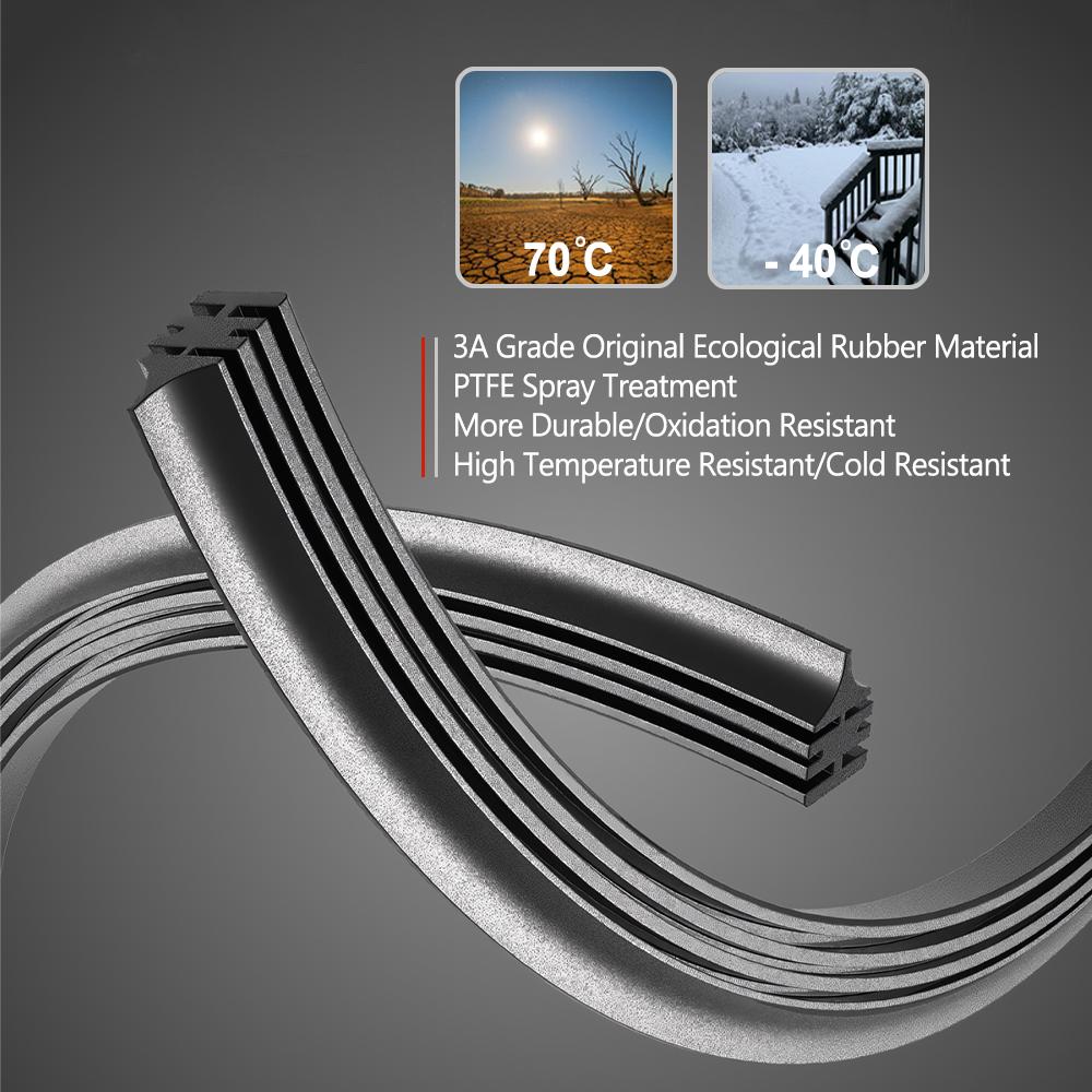 For  Kia Sonet QY 2020-2025 Front Windshield Wiper Blades 2pcs Windscreen Window Accessories