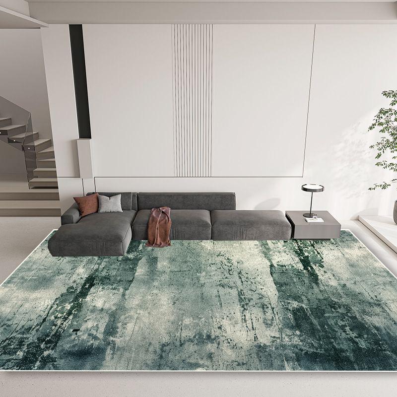 Light Green Carpet Living Room Soft Anti-slip Design Large Area Rugs American Style Decoration Bedroom Lounge Floor Mat Washable