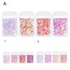 1 Bag Great Multiple Colors Attractive Nail Ornament Art Glitter Sequins Flakes Manicure Designs Party Favor