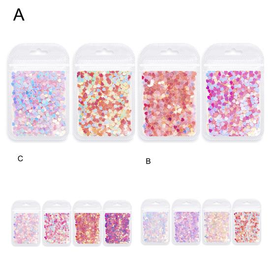 1 Bag Great Multiple Colors Attractive Nail Ornament Art Glitter Sequins Flakes Manicure Designs Party Favor