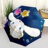 1pc Rainbow Star Cinnamoroll Automatic Open/CloseUmbrella-CuteUmbrella with Cute Design, Portable 3-Fold Compact Umbrella for Men & Women, Valentine's