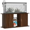 VidaXL Support d'aquarium chêne marron 121x41x58 cm bois d'ingénierie 833622
