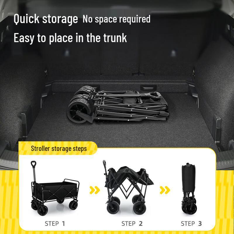 Outdoor Folding Camping Cart