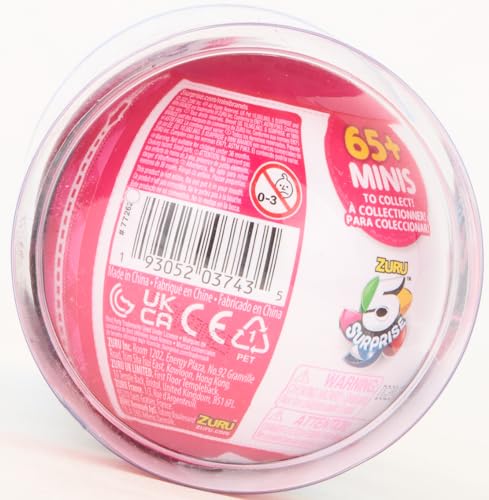 5 Surprise 77319 Foodie Minis (2-Pack) ZURU Mystery Capsule Real Miniature Brands, Collectibles, Fast Food Toys, Shopping Accessories