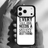 Every Tall Girl Needs A Short Best Friend Phone Case for iPhone 17 16 15 14 13 Pro Max Back Cover for 12 11 Pro Coque