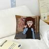 Cartoon Daria Sitcom   Pillow Cover Design Cushion Cover Decor Holiday Decorati