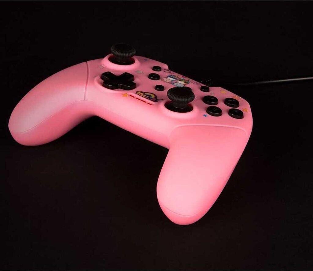 Геймпад Konix Nintendo Switch Wired Controller - Unik Be Funky розовый