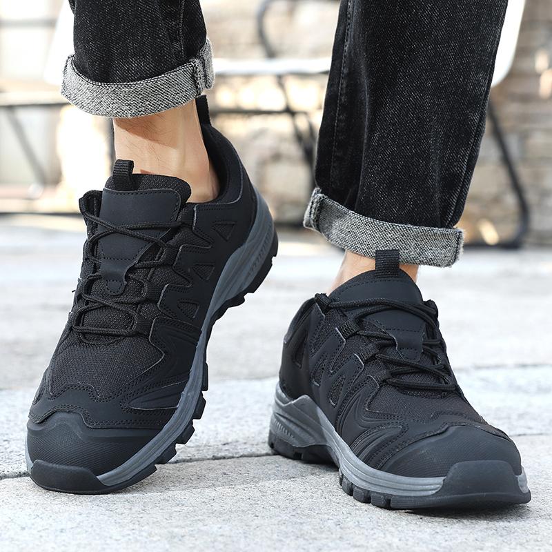 Anti-slip Hiking Shoes for Men Breathable Outdoor Sports Shoes Climbing Trekking Sneakers Anti-collision Big Size 39-48