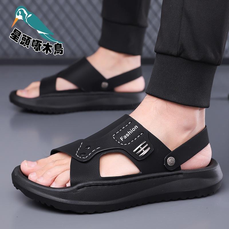 2025 Sandals Men's Summer Men's Wear Non-slip Sports Driving Slippers Men's Shoes Sandals
