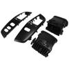 1 Pair Car Interior Air Vent Dashboard Air Vent Sensor Panel Accessories Compatible for 100 LC100 FJ100 UJZ100 1997-2007