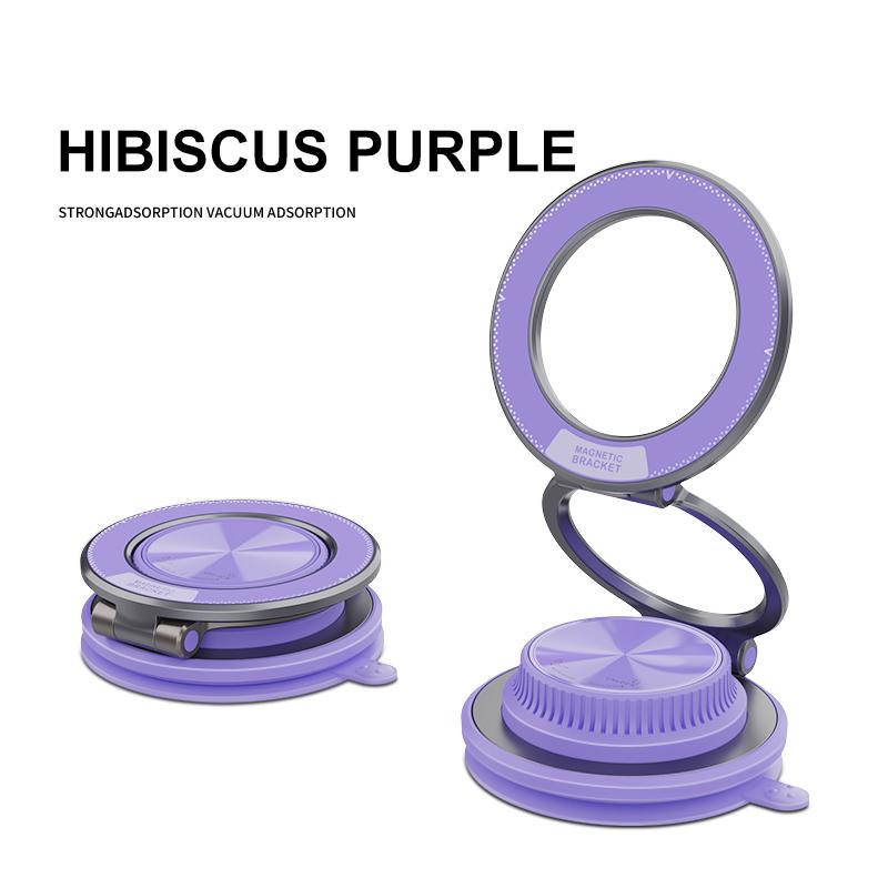 Suporte Magnético Forte para Celular Design Dobrável Ajustável 360° Ventosa para Carro para Celular Para xiaomi/iphone Transmissão ao Vivo