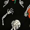 Skeleton Icon Cartoon Anime Print Flannel Blanket Soft Warm Throw for Kids Bedroom Sofa Christmas Office Car