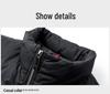 Men's Winter Thick Stand Collar Down Jacket - Trendy, High-End, Rogue Chic, Warm Bread Jacket Casual Outerwear