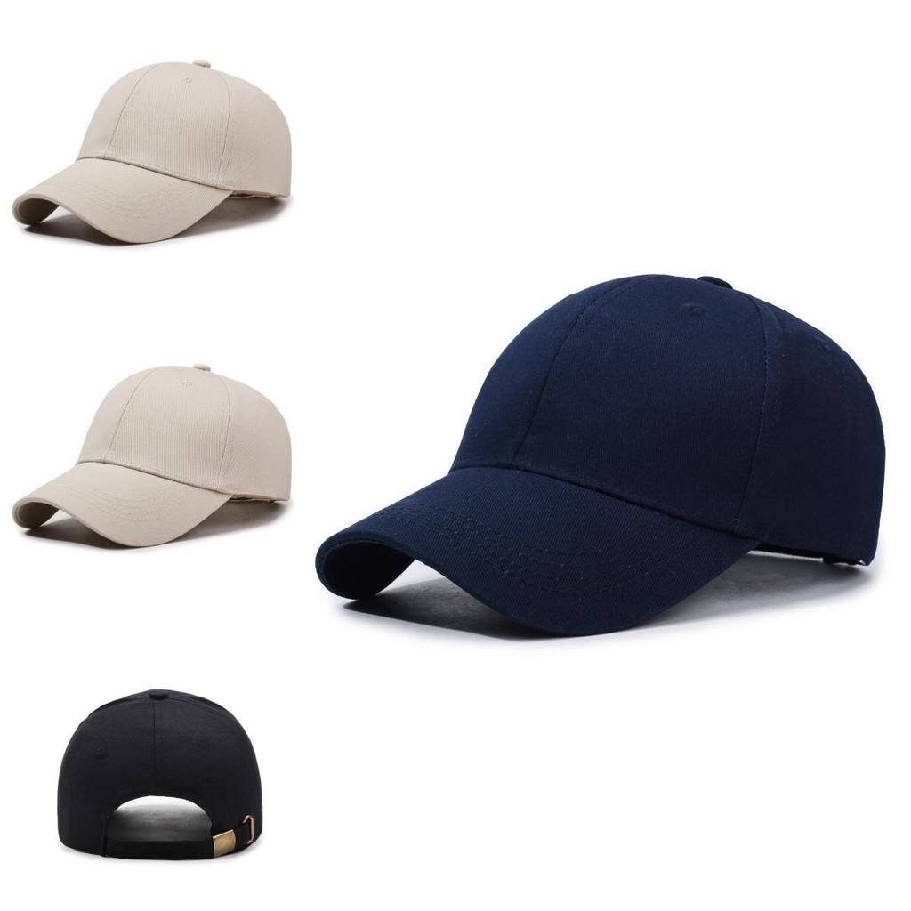 Cotton Baseball Cap For Men Women With Adjustable Strap Sunshade Outdoor Casual